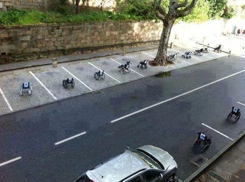 U Lisabonu je organizovana akcija protiv zloupotrebe parking mesta za osobe sa invaliditetom.